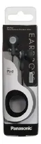 Comprar Auricular Panasonic Hv41 Ear Drops Stereo Calidad 3.5mm 90° Color Negro