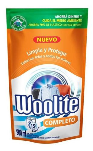 Pack X 24 Unid. Detergente  Maquina Dp 900 Ml Woolite Deter