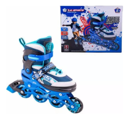 Patines Línea Para Niño La Sports Urbanos Talla 22-23.5