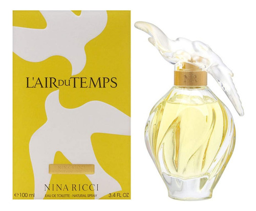 Perfume Aires Del Tiempo De Nina Ricci 100ml. Para Dama