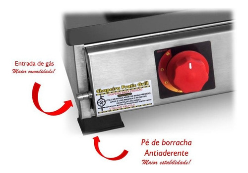 Chapa De Lanche Hot Dog Sanduiche 80x40cm C/ Abafador Inox