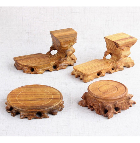 3 Base Tetera Base De Acuario Estatua De Buda Soporte 8cm