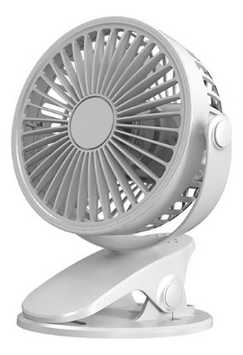 5 Ventiladores De Escritorio, Silenciosos, Ajustables, Portá