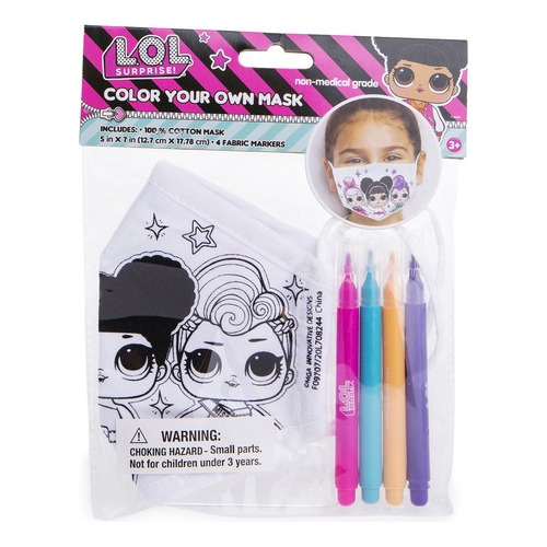  Lol Color In Face Mask Box Set