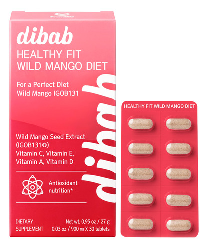 Frombio Healthyfit Dibab Wild Mango (igob131) 900 Mg Por Por