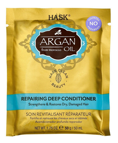 Imagen 7 de 9 de Pack Hask Shampoo+ Aco Blue Chamomile + Aco Profundo Argan