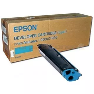 Epson C900 C1900 Toner Cartridge Cyan Genuine Original Epson