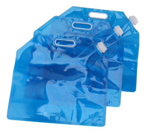 Bolsa De Agua Transparente Plegable Ligera Para Acampar