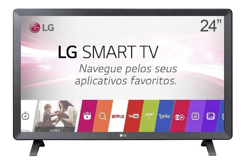 Smart Tv Led LG 24 Hd Wi-fi Integrado Usb Hdmi Webos 3.5 Scr