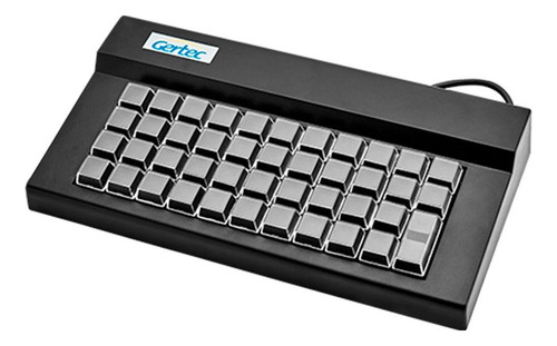 Teclado Gertec Preto Tec-e 44 Usb 00410659
