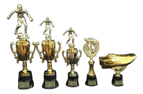 Trofeos De Futbol X 5 Unidades - 