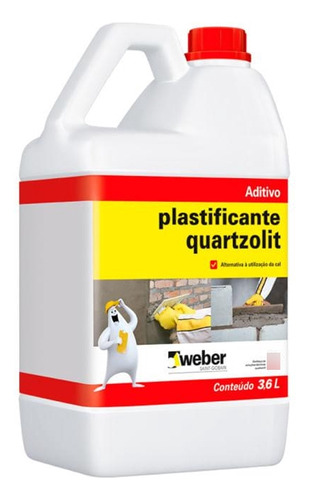 Aditivo Quartzolit Plastificante 3,6l Branco
