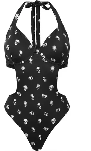 Bañador calaveras online mujer