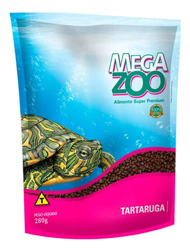 Ração Para Tartaruga Tigre Agua Aquática Verde Tartaruguinha