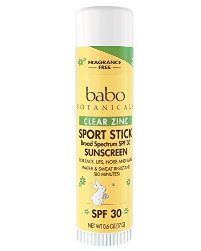Babo Botanicals Spf 30 Sin Perfume Clear Zinc Sport Stick 0.