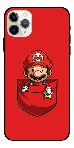 Funda Case De Silicona Super Mario Para iPhone 399