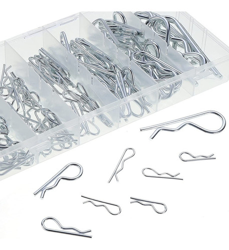 150 Piezas Horquilla Cotter Clips Pasadores De Chaveta R