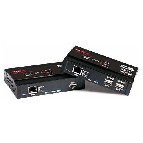 Extensor Kvm Hdmi Usb Sobre Ip 4k @30hz 4:4:4 Vídeo, Cámara