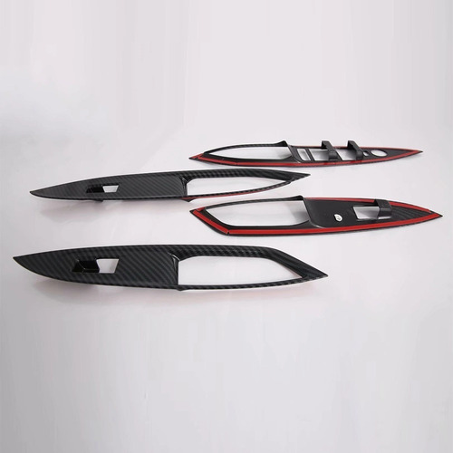 Aplique Do Comando Vidro Eletrico Onix 2020 A 2025 Carbono