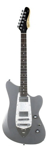 Guitarra Tagima Eletrica Rocker Cosmos Serie Brasil Silver Cor Cinza Material Do Diapasão Pau Ferro