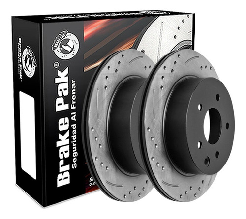 Discos De Freno Marca Brake Pak Para Nissan Qashqai