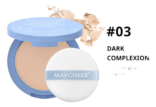 Base de maquillaje en polvo compacto OXYGLOW P03 JG152 Base de Maquillaj tono 03 - 9.5mL 9.5g
