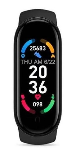 Imagen 6 de 10 de Reloj Smart Band M6 - Monitor Cardiaco - Calorias - Deportes