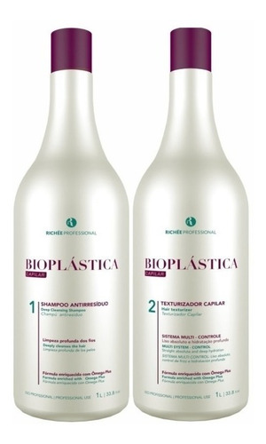 Kit Alisado Bioplastica Richiee Original 1000 Ml