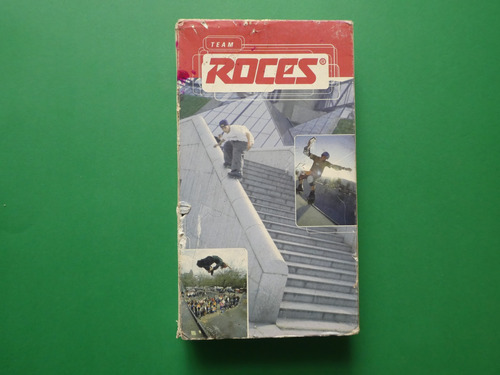 Cassette Vhs ,team Roces ( Skate In Line ) T-bone Films 1996