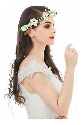 Accesorios Para Corona De Flores De Boda Para Niñas Cabello