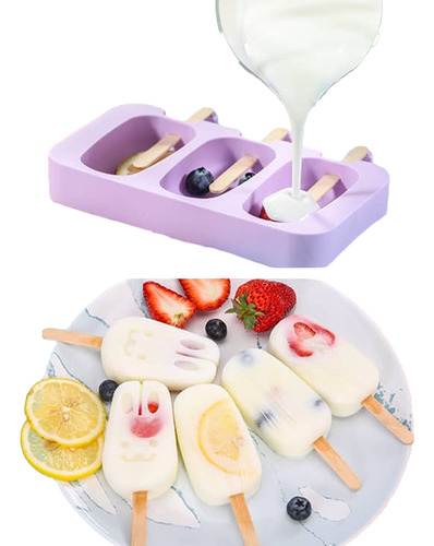 Divertidos Moldes Para Helados. Baby Shower, Fiestas, Otros