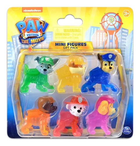 Set de 6 muñecos Patrulla Canina