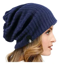 Comprar Gorros Sombreros Y Boinas De Punto Holgado  Gris Claro