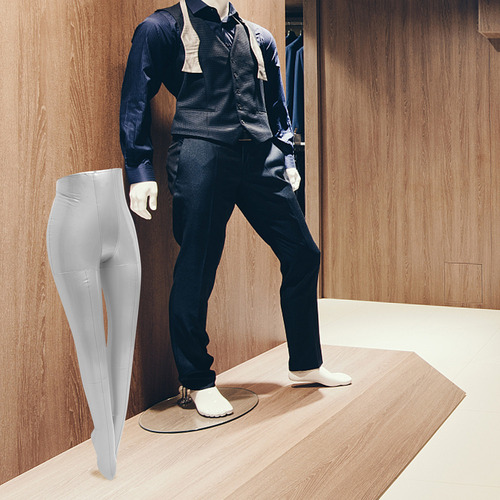 Manequim Feminino De Perna De Meio Corpo Para Exibição Em Lo