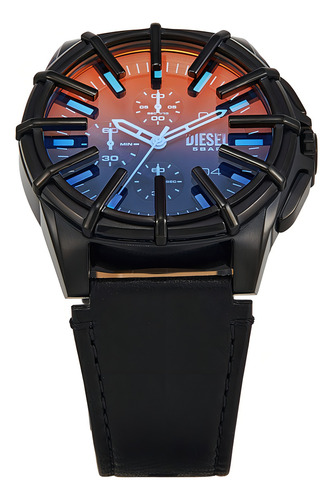Reloj Hombre Diesel Framed De Piel 44mm