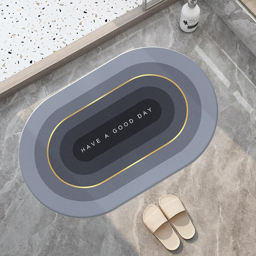 Juego De 2 Alfombrillas De Baño De Secado Rápido Para