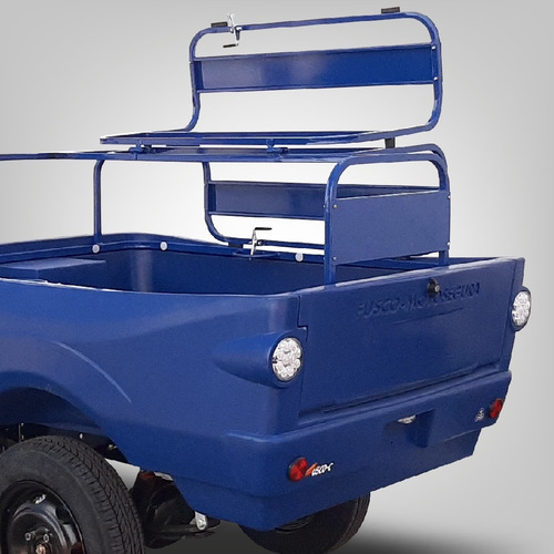 Triciclo Fusco 8 - Caçamba Polietileno - Transporta 300kg