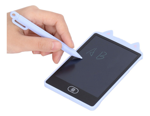 Tableta De Escritura Lcd De 4,4 Pulgadas, Entrada De Placa E