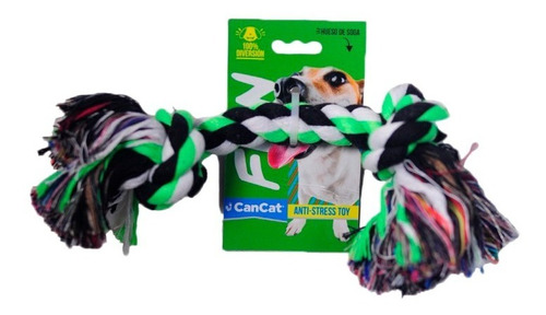 Juguete Para Perros Cancat Fun Soga Con 2 Nudos