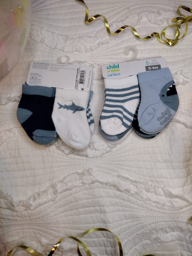 Medias De Bebe Varon Marca Carters