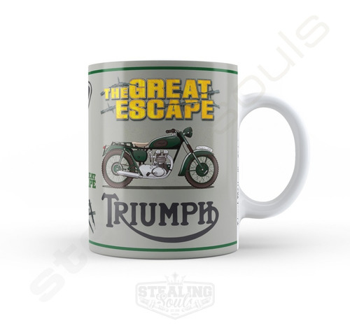 Taza Fierrera | The Great Escape | Triumph Tr6 Headline 1961