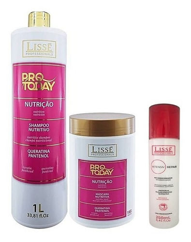 Kit Pro To Day Nutrição 1kg + Spray Intensiv Repair Lissé