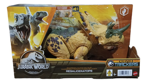 Jurassic World Dinosaurio Regaliceratops Rugido Salvaje