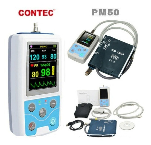 Monitor De Paciente Spo2 Mod. Pm50 Contec Medical Systems 