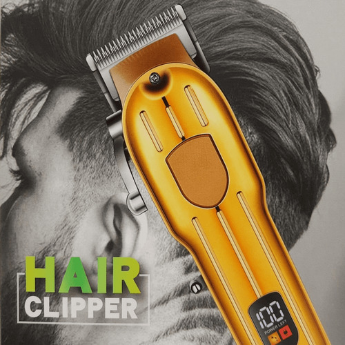 Máquina De Cortar Cabelo Barba Bigode Profissional Sem Fio