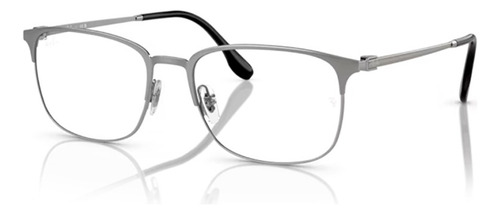 Lentes Ray Ban Rx6494 3135 Matte Oftalmico Color Matte Gunmetal On Gunmetal 3135