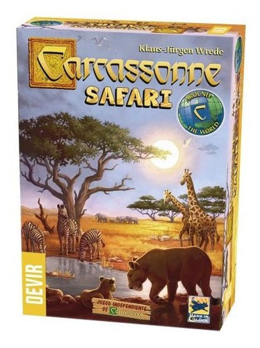 Carcassonne Safari Juego De Mesa Español