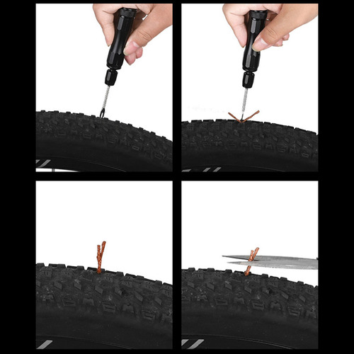 Kit De Reparación De Llantas De Bicicleta Sin Cámara -