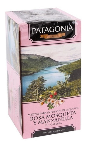 Té Patagonia Frutilla 20 Saquitos 