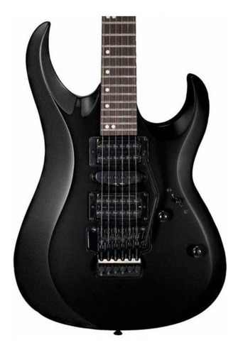 Imagen 4 de 4 de Guitarra eléctrica Cort X Series X250 de caoba black con diapasón de jatoba